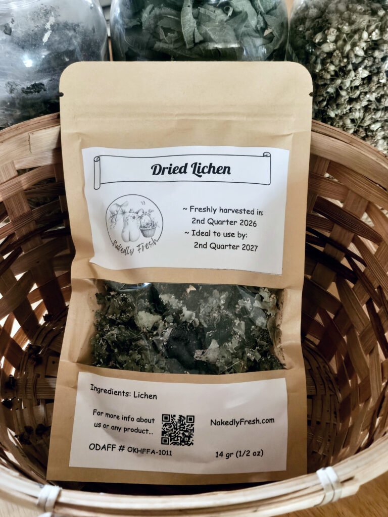 Lichen, Dried