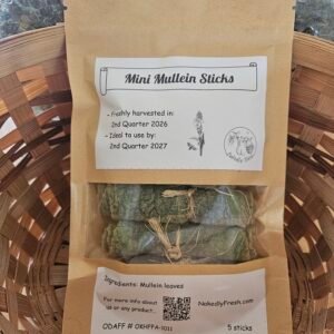 Mullein, mini-sticks