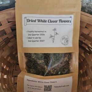 White Clover, dried